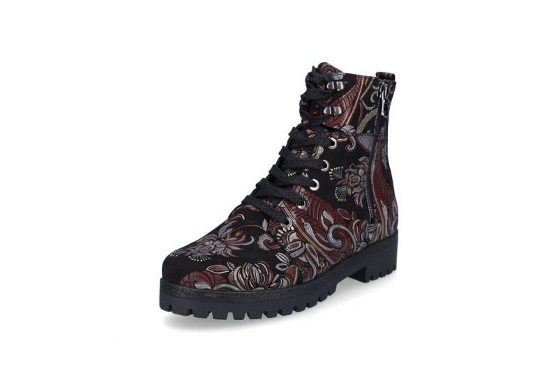 Waldläufer Waldläufer Damen Schnürstiefelette schwarz multi Stiefelette von Waldläufer