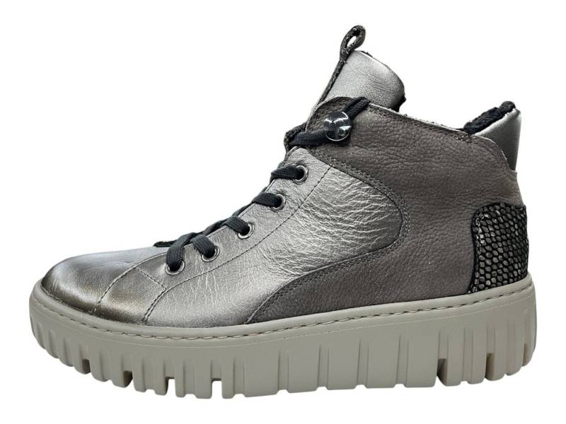 Waldläufer Waldläufer Damen Stiefelette H-Livia 941804-403-999 metallic/carbon Stiefelette von Waldläufer