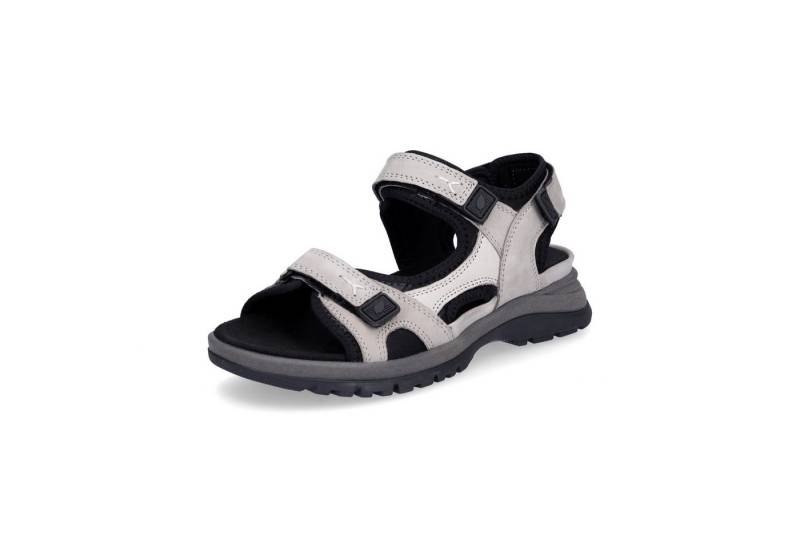 Waldläufer Waldläufer Damen Trekkingsandale Sora grau schwarz Sandale von Waldläufer