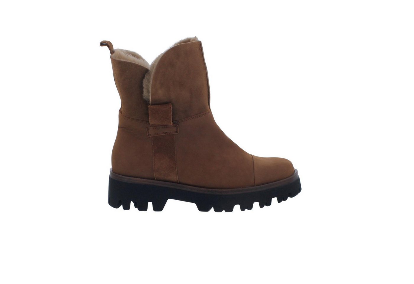 Waldläufer Waldläufer H-London Bootie, Denver Order Doubleface, Munk Cognac, Reiß Schnürstiefel von Waldläufer