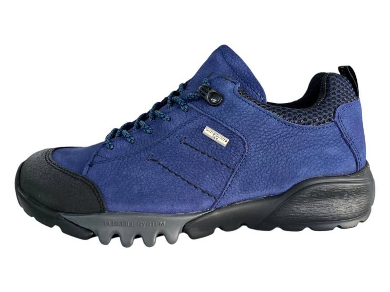 Waldläufer Waldläufer-Tex Damen Schnürschuh H-Amiata 787952-404-274 deepblue Trekkingschuh von Waldläufer