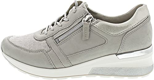 Waldläufer h-Clara Damen Schnürer in Grau, Größe 4 von Waldläufer