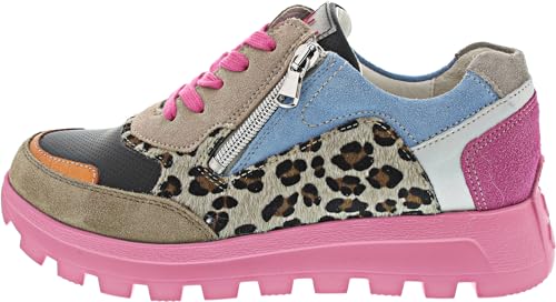 Waldläufer h-ajala Damen Schnürer in Grau, Größe 5 von Waldläufer