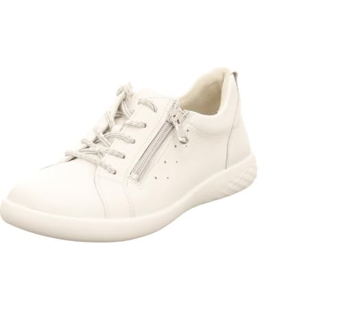 Waldläufer Damen Sneaker Low H-Cloé Weiss 38 von Waldläufer