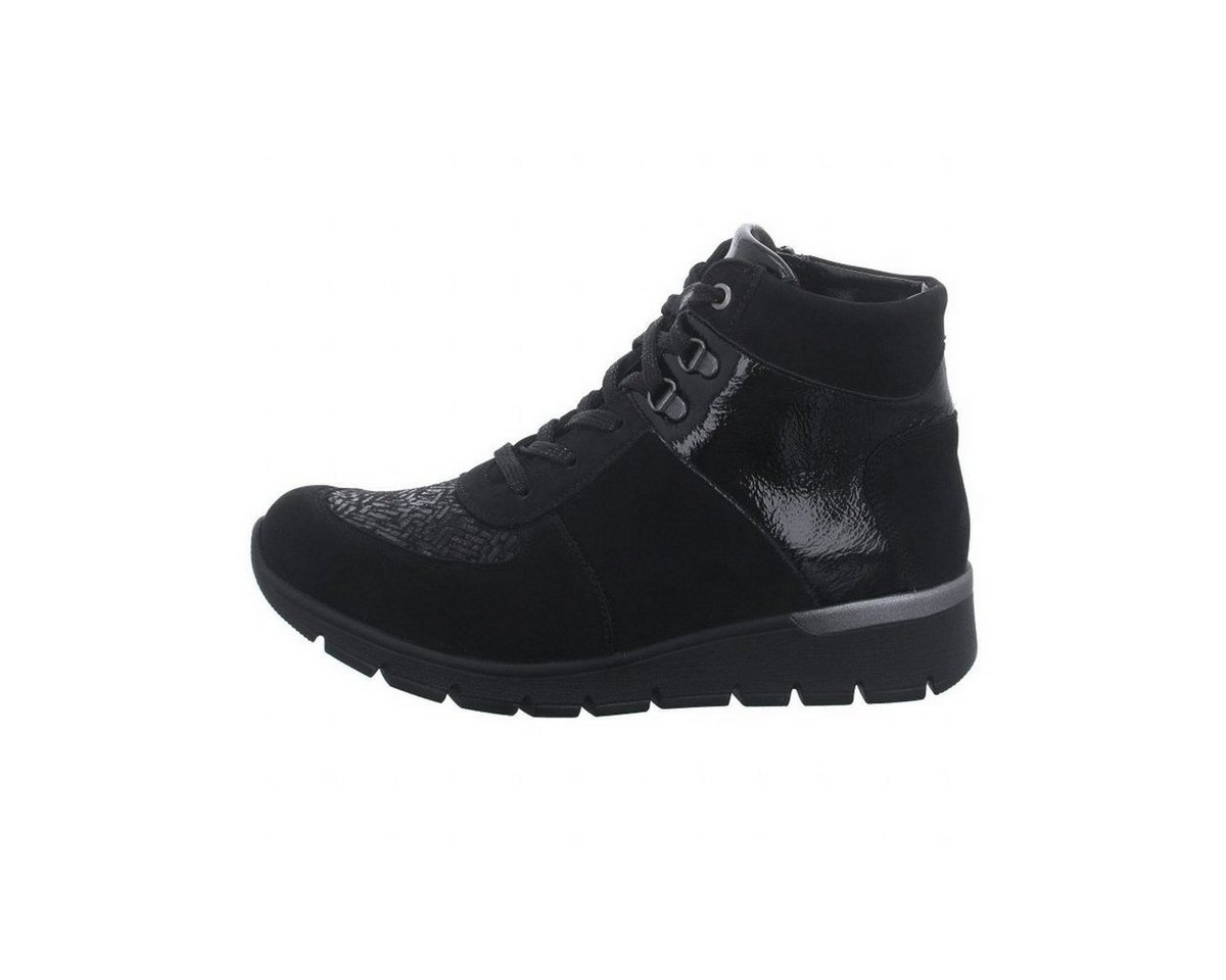 Waldläufer Stiefeletten für Damen in schwarz Schnürstiefel (1-tlg) von Waldläufer