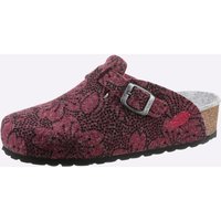 Witt Weiden Damen Pantoffel bordeaux von Waldläufer