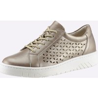 Witt Weiden Damen Sneaker goldfarben von Waldläufer