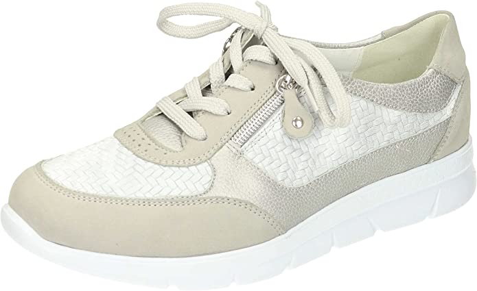 female Freizeit Schnürer beige 41 von Waldläufer