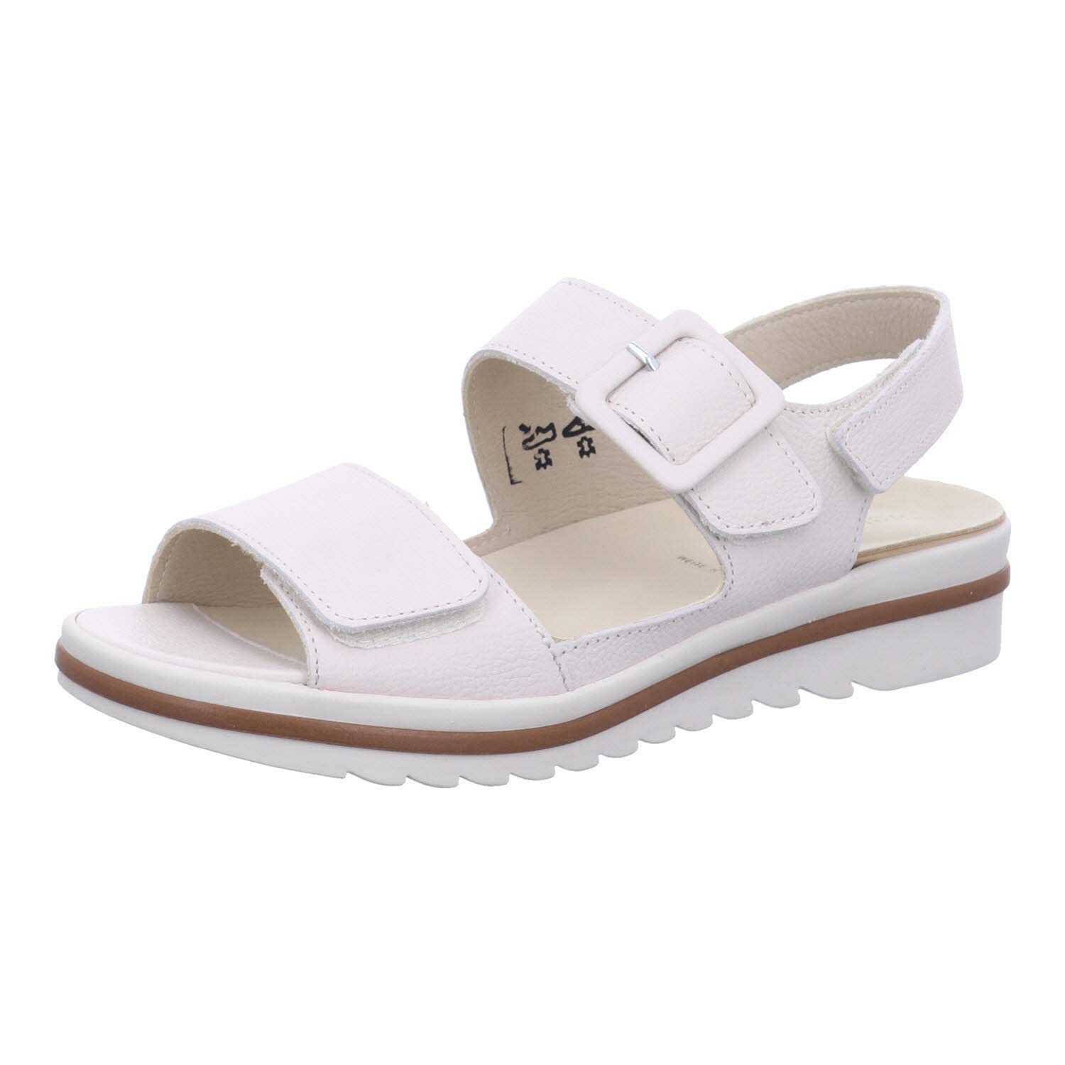 female Klassische Sandalen weiss Hakura 42 von Waldläufer