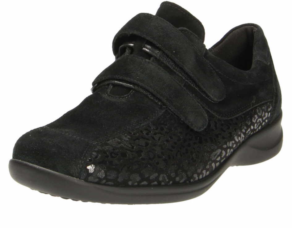 female Komfort Slipper schwarz Millu-S 37,5 von Waldläufer