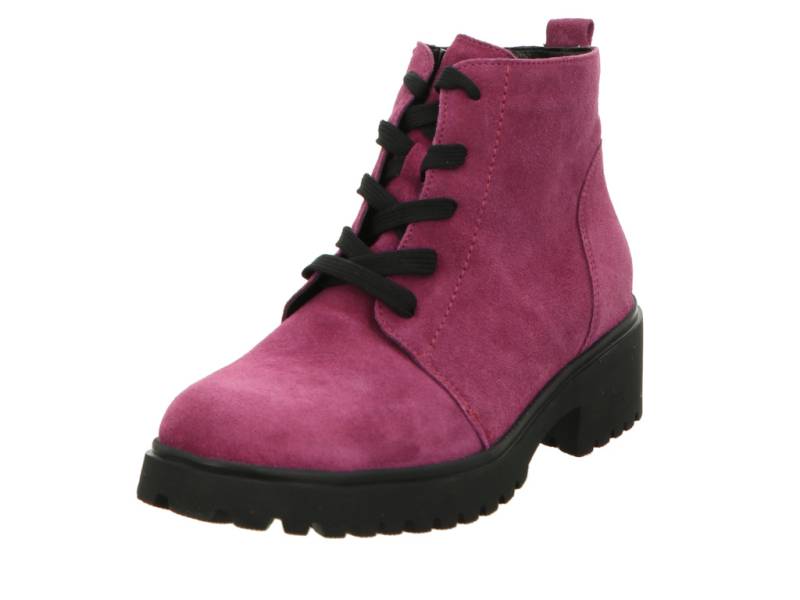 female Stiefeletten lila/pink 37,5 von Waldläufer