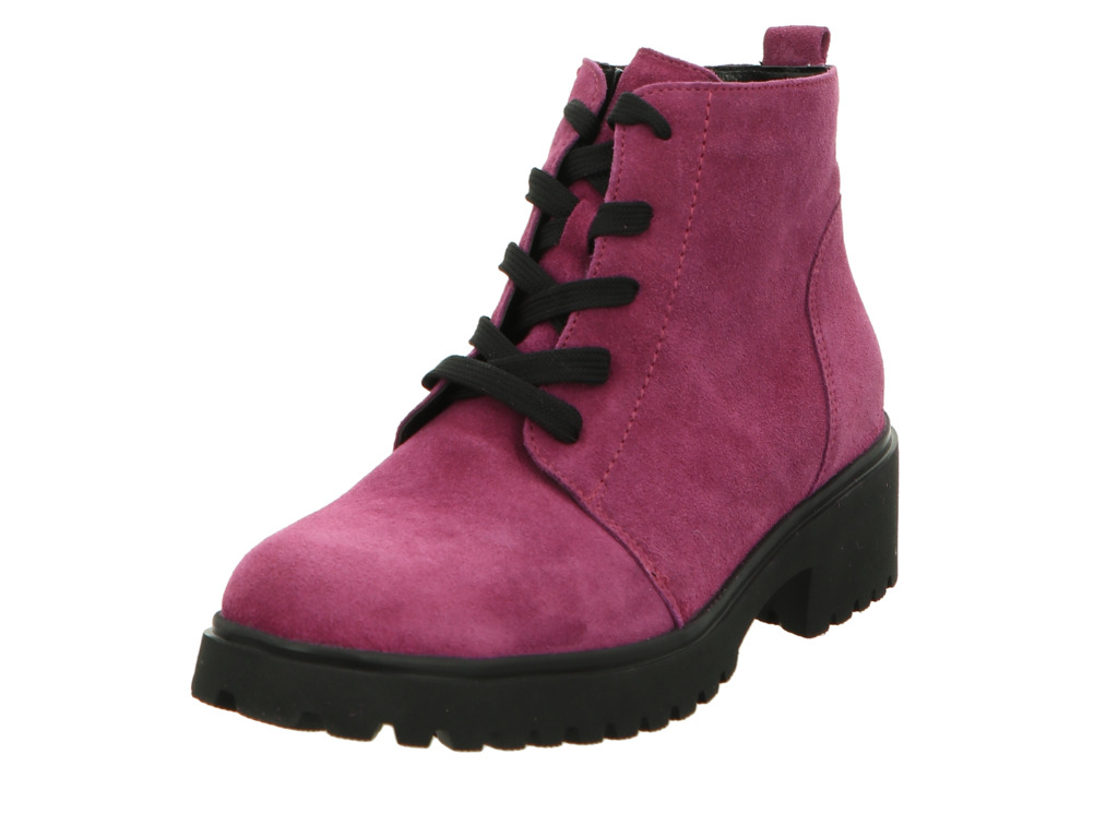 female Stiefeletten lila/pink 39 von Waldläufer