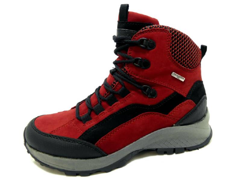 female Stiefeletten rot 40,5 von Waldläufer