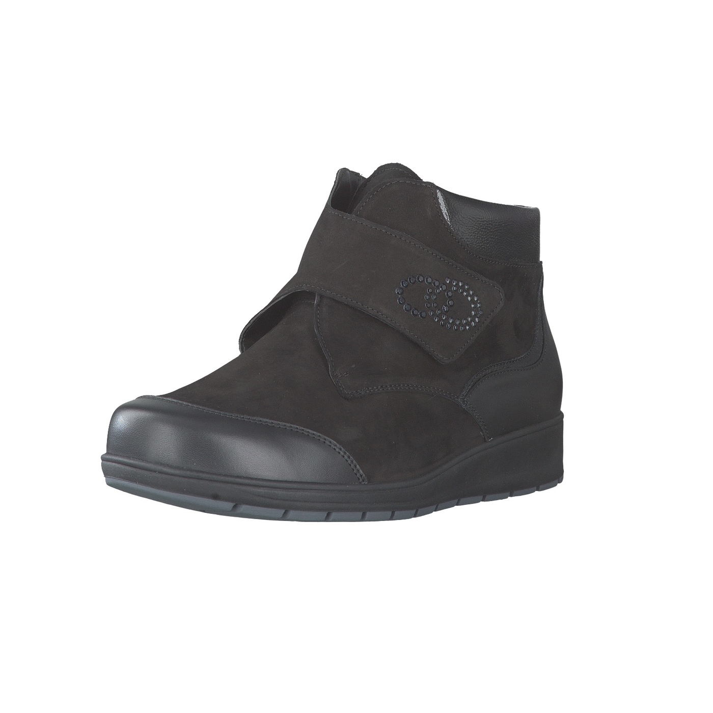 female Stiefeletten schwarz 38,5 von Waldläufer