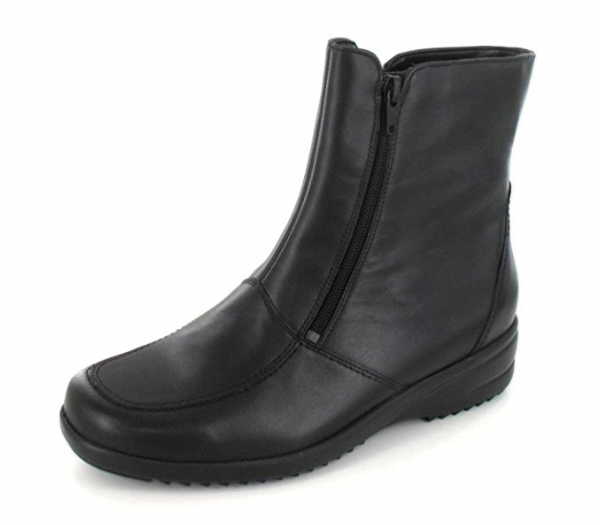 female Stiefeletten schwarz HISSA 37,5 von Waldläufer