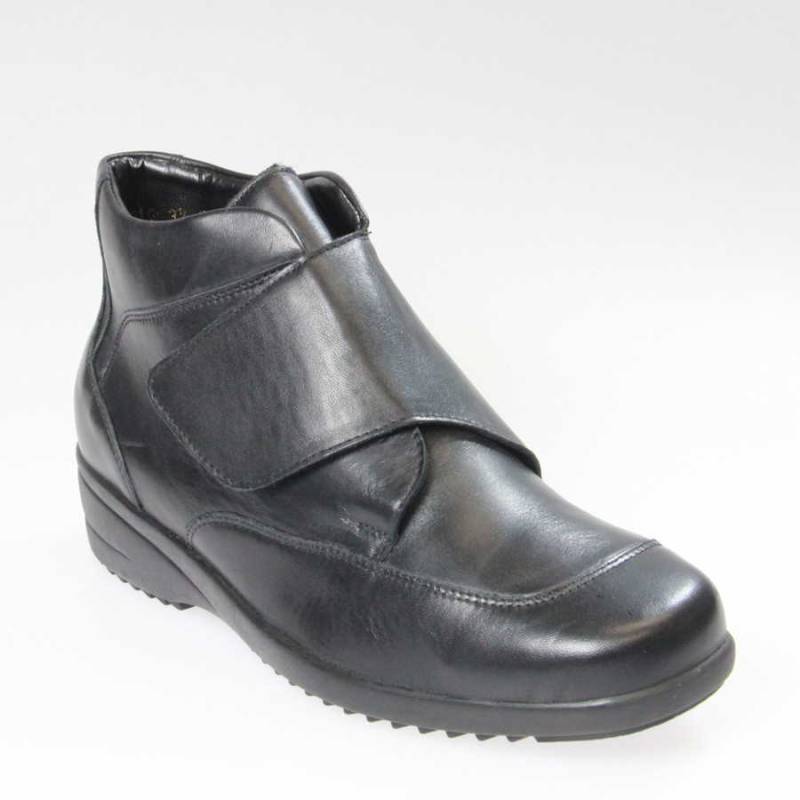 female Stiefeletten schwarz Hissa 38 von Waldläufer