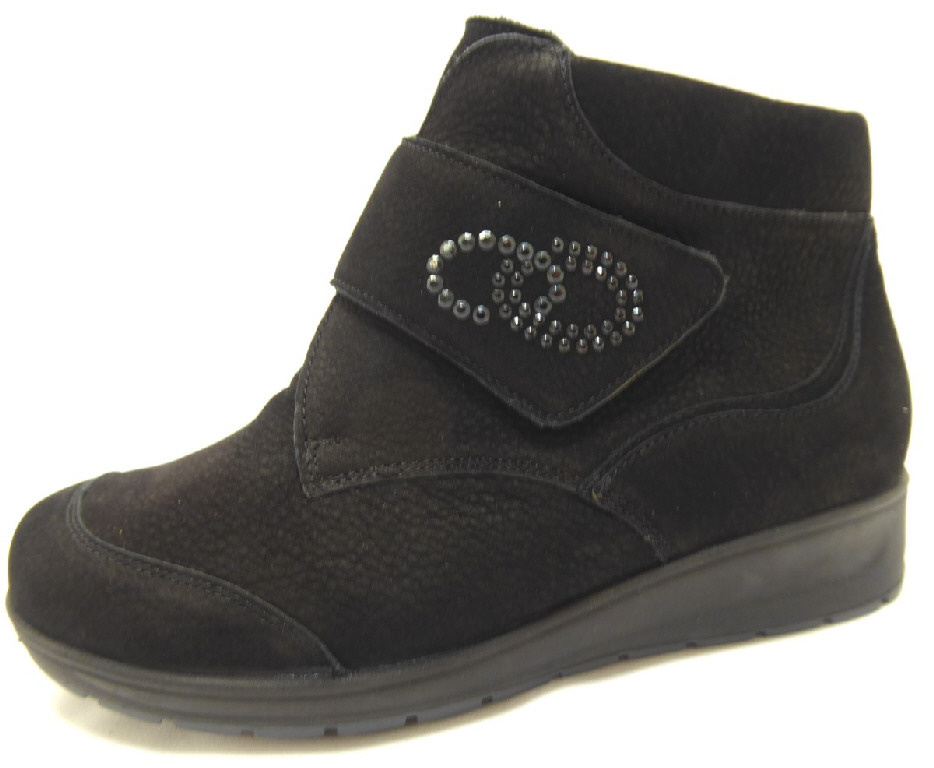 female Stiefeletten schwarz Mimi 37 von Waldläufer