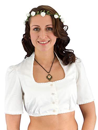 Waldorff - Leico Dirndlbluse 4003HC-63-03 creme-weiß mit Schneewittchenkragen 32 Waldorff - Leico Dirndlbluse 4003HC-63-03 creme-weiß mit Schneewittchenkragen 32 von Waldorff - Leico