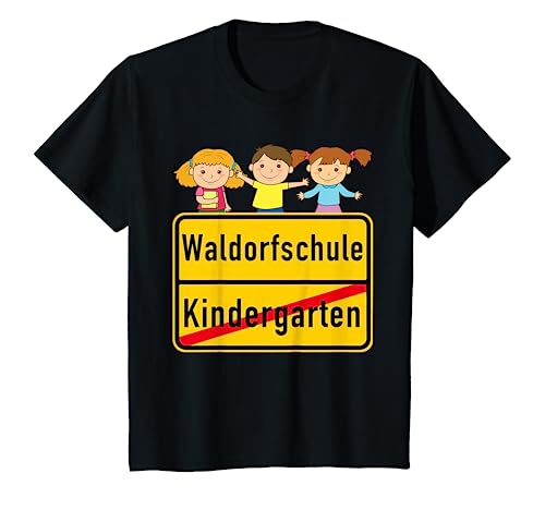 Kinder Kindergarten Ortsschild - Einschulung Waldorfschule T-Shirt Kinder Kindergarten Ortsschild - Einschulung Waldorfschule T-Shirt von Waldorfschule Einschulung Geschenkideen Shop