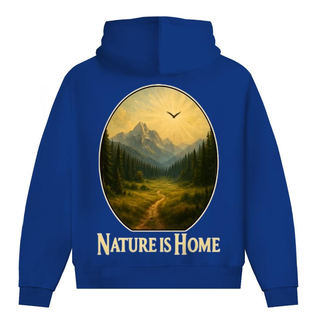 Herren Promo Hoodie Wild Is Home von Waldorra