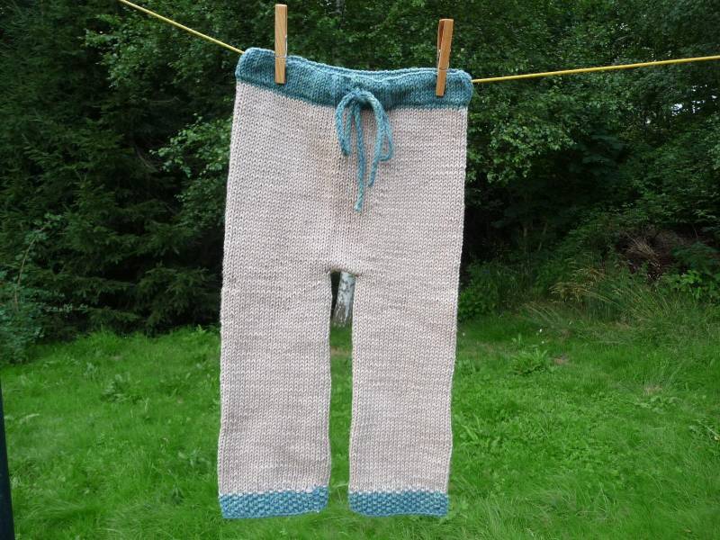 Bio-Babyhose Pflanzengefärbt Biobaumwolle Kba von Waldweide