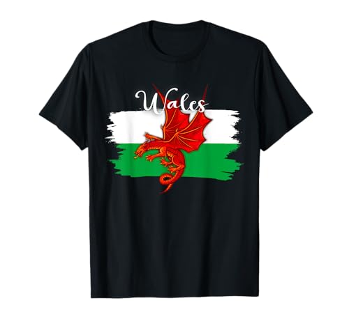 Wales T-Shirt, walisische Karten, Wales Flagge Shirt für Damen T-Shirt Wales T-Shirt, walisische Karten, Wales Flagge Shirt für Damen T-Shirt von Wales flag shirt , Wales tshirt, Wales for kids