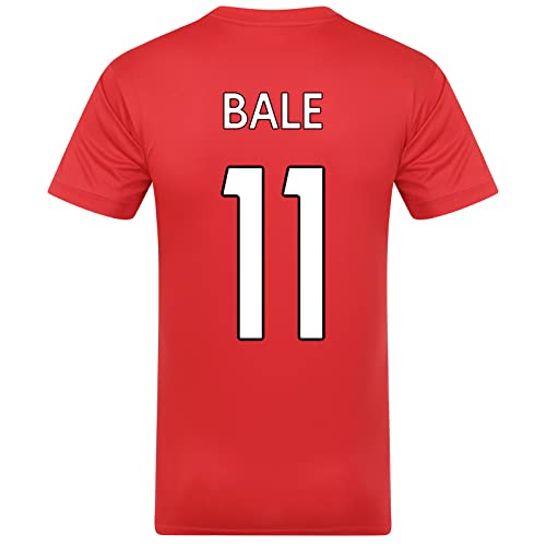 Wales FAW - Herren Trainingstrikot aus Polyester - Offizielles Merchandise - Geschenk für Fußballfans - Rot Bale 11-3XL Wales FAW - Herren Trainingstrikot aus Polyester - Offizielles Merchandise - Geschenk für Fußballfans - Rot Bale 11-3XL von Wales