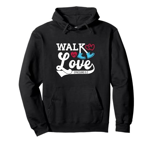 Walk in Love, Frauen und Jugend Pullover Hoodie Walk in Love, Frauen und Jugend Pullover Hoodie von Walk in Love | Christian Faith