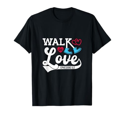Walk in Love, Frauen und Jugend T-Shirt Walk in Love, Frauen und Jugend T-Shirt von Walk in Love | Christian Faith