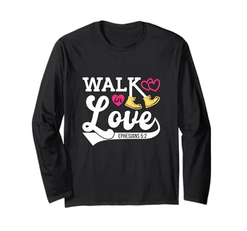 Walk in Love, Frauen und Jugend Langarmshirt Walk in Love, Frauen und Jugend Langarmshirt von Walk in Love | Love