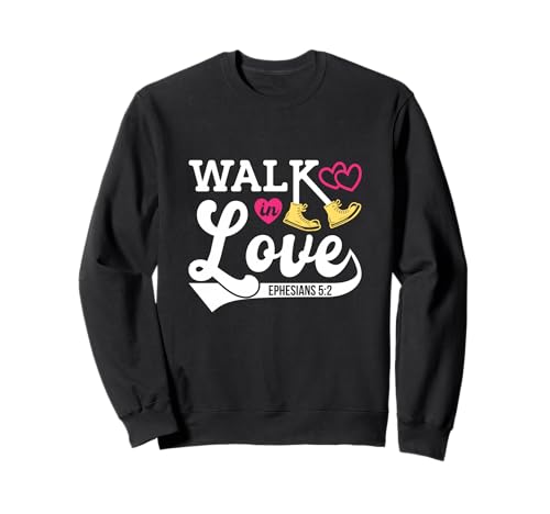 Walk in Love, Frauen und Jugend Sweatshirt Walk in Love, Frauen und Jugend Sweatshirt von Walk in Love | Love