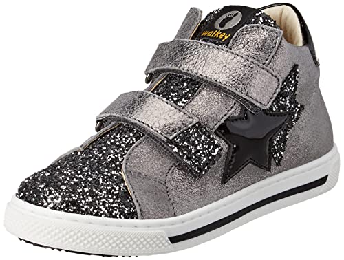 Walkey Jungen Mädchen Y1a9-42011-1539x545 Sneaker, Pistole aus schwarzem Metall, 21 EU von Walkey