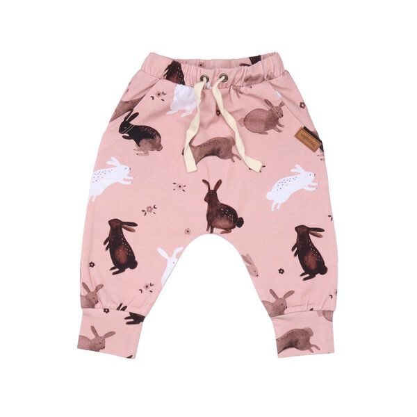 Baby Hose *Happy Rabbits* Gots Bio | Walkiddy von Walkiddy