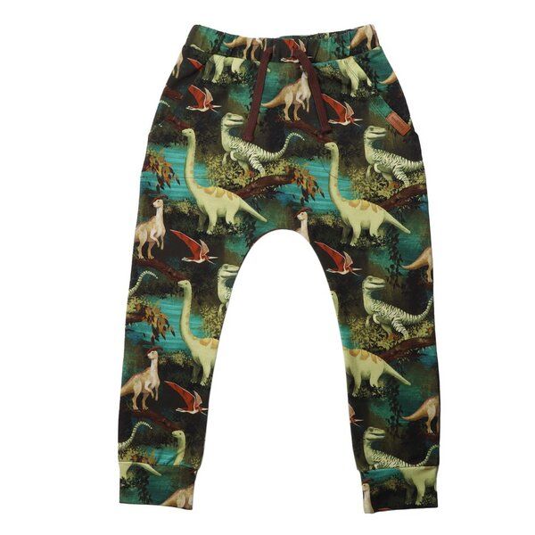 Jogginghose Bio-Baumwolle Dinosaur Jungle Walkiddy, grün, für Kinder, nachhaltig, GOTS-zertifiziert, elastisch, komfortabel, umweltfreundlich. Jogginghose Bio-Baumwolle Dinosaur Jungle Walkiddy, grün, für Kinder, nachhaltig, GOTS-zertifiziert, elastisch, komfortabel, umweltfreundlich. von Walkiddy