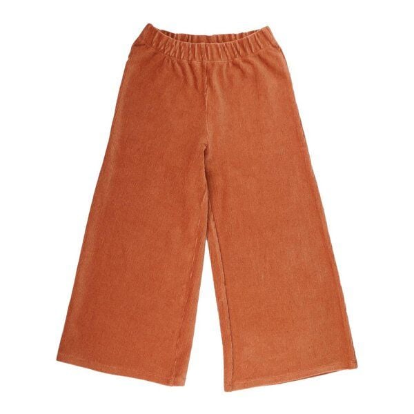 Jogginghose Kinder Walkiddy Cord Bio-Baumwolle braun umweltfreundlich bequem nachhaltig sozial verantwortungsvoll GOTS-zertifiziert allergikerfreundlich. von Walkiddy