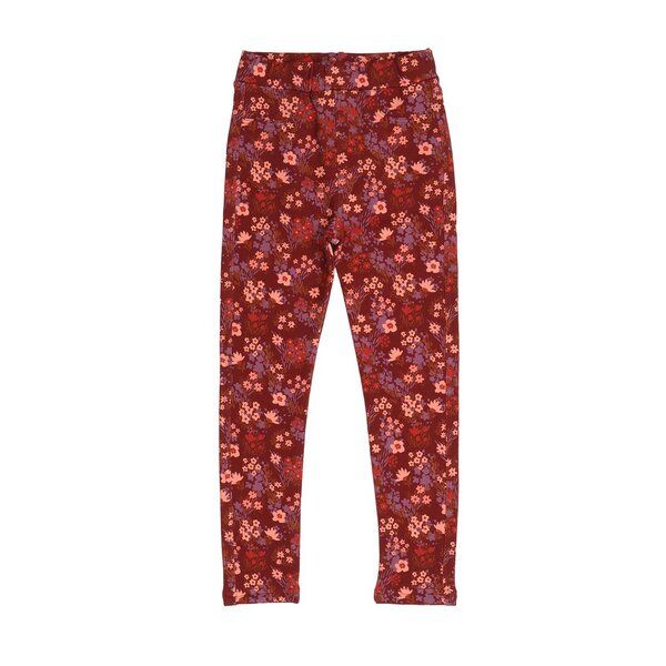 Kinder Leggings Bio-Baumwolle The Secret Garden Walkiddy, weiche Sweat-Leggings für Kleinkinder, GOTS-zertifiziert, vegan, bequeme lange Hose für Kindergarten, Spielplatz & Alltag von Walkiddy