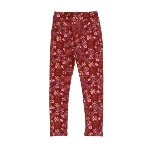 Kinder Leggings Bio-Baumwolle The Secret Garden Walkiddy, weiche Sweat-Leggings für Kleinkinder, GOTS-zertifiziert, vegan, bequeme lange Hose für Kindergarten, Spielplatz & Alltag von Walkiddy