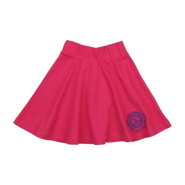 Kinder Rock GOTS-zertifiziert aus Bio-Baumwolle, pink „Cabaret“, schwingend mit elastischem Bund – Walkiddy von Walkiddy