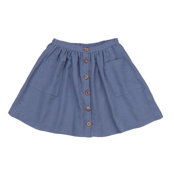 Kinder Rock GOTS-zertifiziert aus Bio-Baumwolle blau „English Manor“ – Walkiddy von Walkiddy