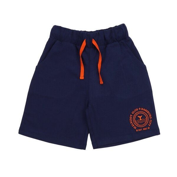 Kinder Shorts GOTS-zertifiziert aus Bio-Baumwolle dunkelblau „Blue Depths“ – Walkiddy von Walkiddy