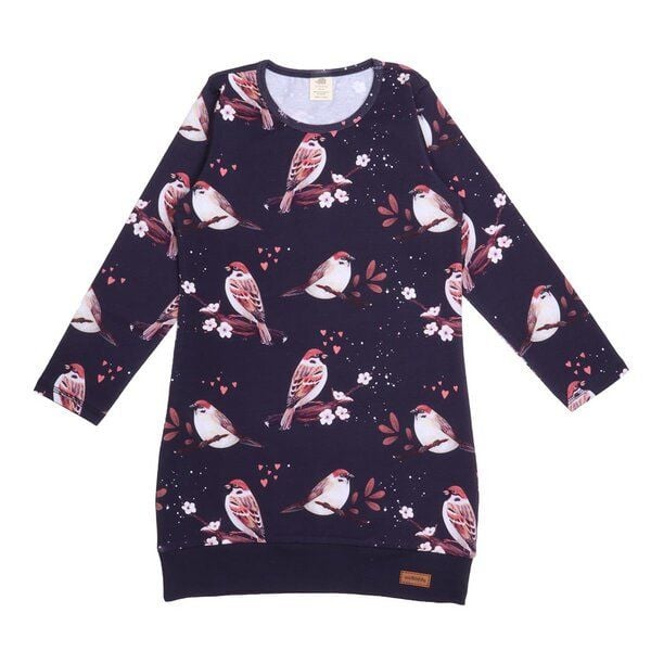 Kinder Sportkleid aus Bio-Baumwolle in Dunkelblau – GOTS-zertifiziert, Walkiddy von Walkiddy