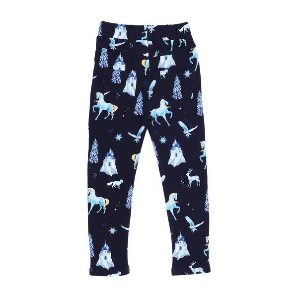 Kinder Sweat Leggings Bio-Baumwolle Fantastic Wonderland, innen weich, GOTS-zertifiziert, elastische Wohlfühlhose für Spielplatz, Kita und Zuhause von Walkiddy von Walkiddy