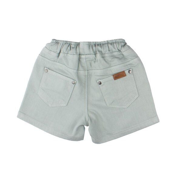 Kleinkind Shorts Bio Baumwolle Blau Walkiddy – Nachhaltig, elastisch, bequem, umweltfreundlich, GOTS-zertifiziert. Perfekt für aktive Kids, verantwortungsbewusster Stil. von Walkiddy