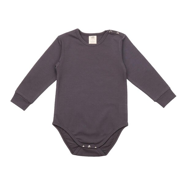 Walkiddy Anthracite - Anthrazit - Langarm Body von Walkiddy