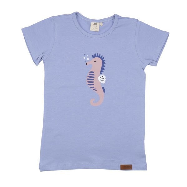 Walkiddy Blue Seahorses - Blau - T-shirt von Walkiddy
