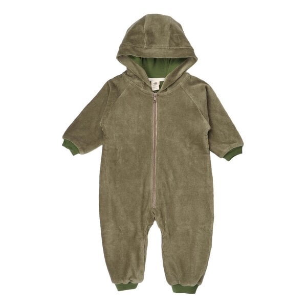 Walkiddy Burnt Olive - Cord - green - Strampler lang Arm von Walkiddy