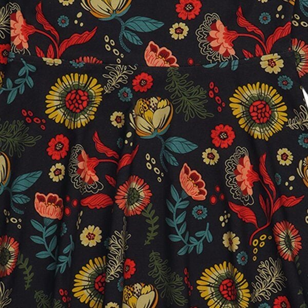 Walkiddy Cheerful Flowers-Dress 98 von Walkiddy