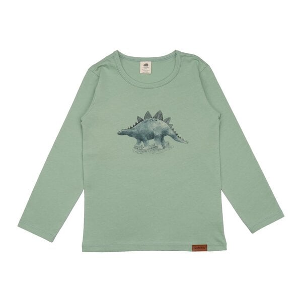 Walkiddy Dinosaurland - Baumwolle (Bio) - Grün - Langarm Shirt von Walkiddy