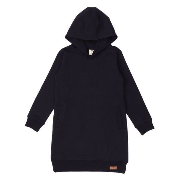 Babykleid Bio Baumwolle dunkelblau - Walkiddy Eclipse Primavera Langarm - nachhaltig, GOTS-zertifiziert, allergikerfreundlich, umweltbewusst produziert. von Walkiddy