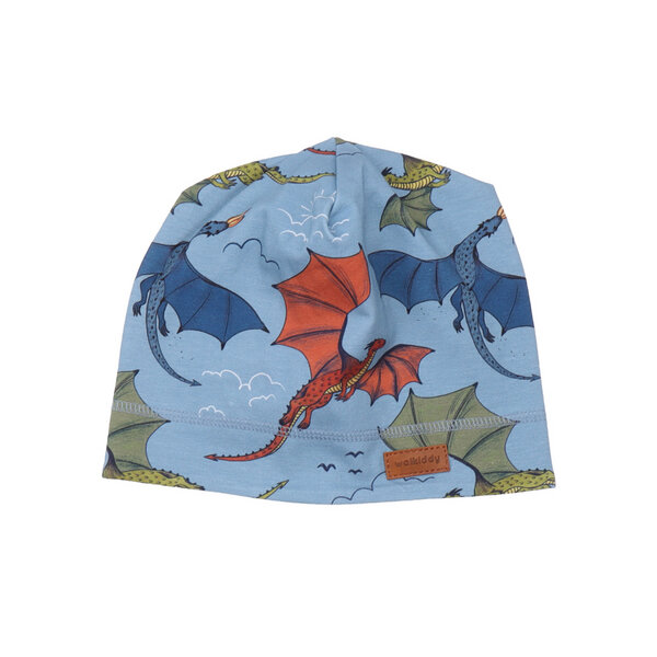 Walkiddy Green Spruce - Beanie - Blau von Walkiddy